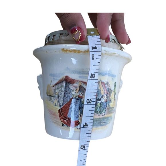 Vintage Simplex France Stoneware Crock with Lid – Classic French Kitchenware(SS) - Picture 12 of 15